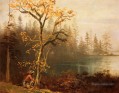 Scout Indien Albert Bierstadt paysages ruisseaux